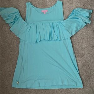 Lilly Pulitzer cold shoulder top